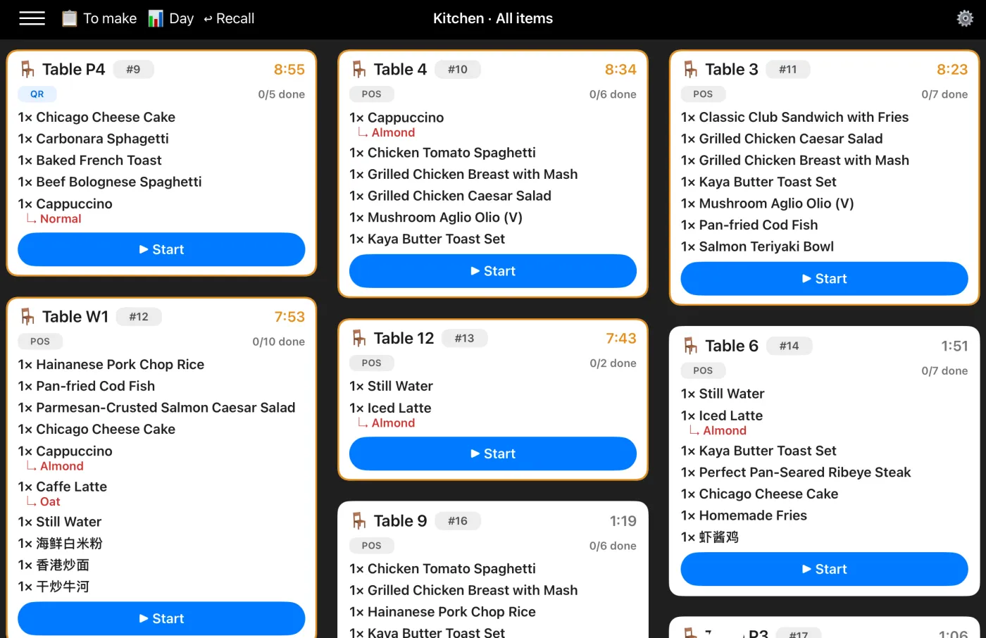 Native iPad Kitchen Display System